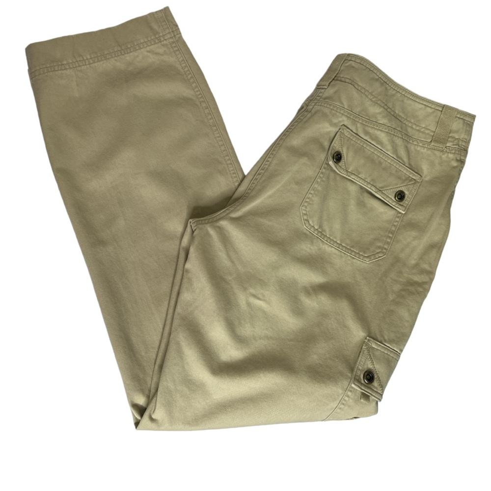Lauren Ralph Lauren‎ Khaki Baggy Straight Cargo Pants Womens 14 - Picture 6 of 7